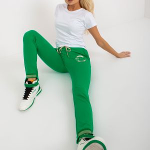 Didmenininkas “Green Myrtle Print” moteriškos sportinės kelnės