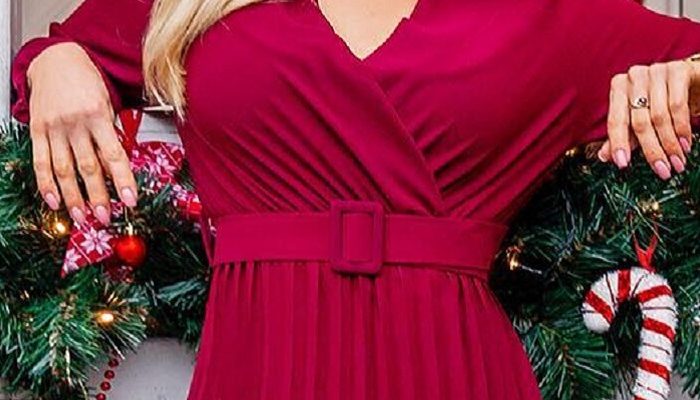Red dresses: hit this year’s winter