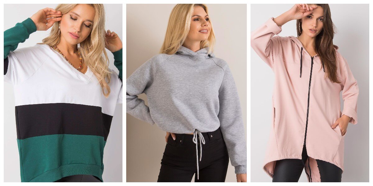 Oversized sweatshirts for spring and summer