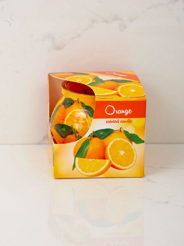 Scented candle Orange