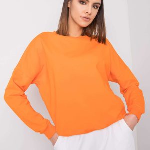 Orange sweatshirt Casilda RUE PARIS