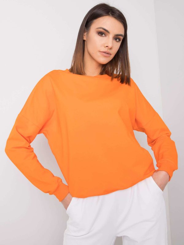 Orange sweatshirt Casilda RUE PARIS