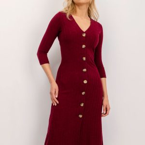 BSL Burgundy dress