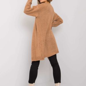 Yohana OCH BELLA Camel Knitted Cardigan