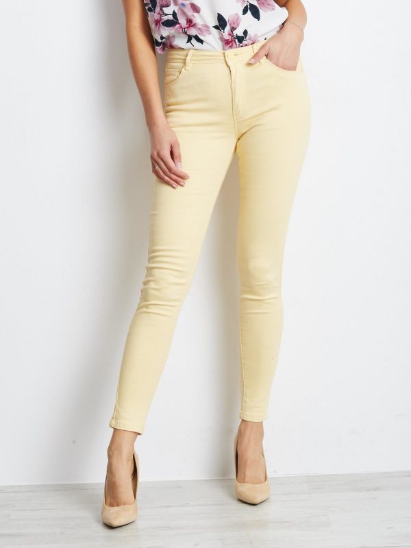 Light yellow pants Meaning