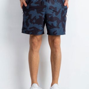 Navy Blue Moro Men's Shorts