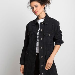 Source Black Denim Jacket