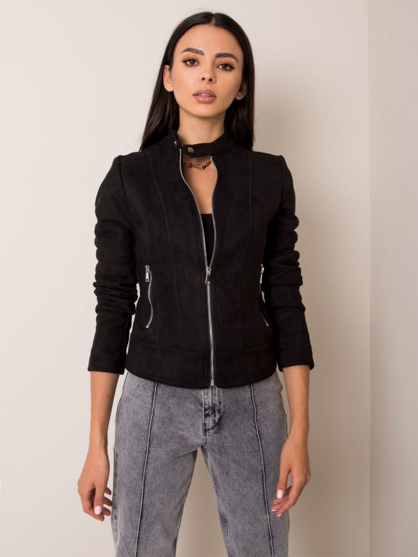 Black Suede Jacket Pretty