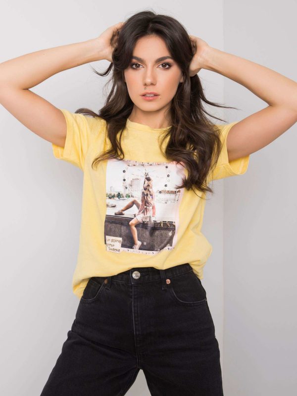 Yellow t-shirt Livia