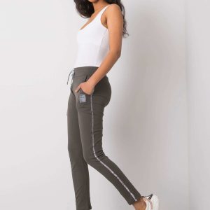 Dark khaki pants Aida