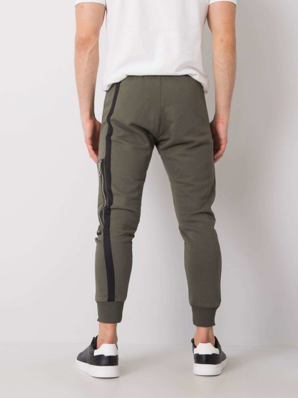 Bradley Print Men's Khaki Sweatpants