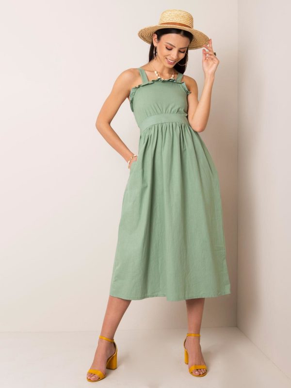 Mint dress Elisa RUE PARIS