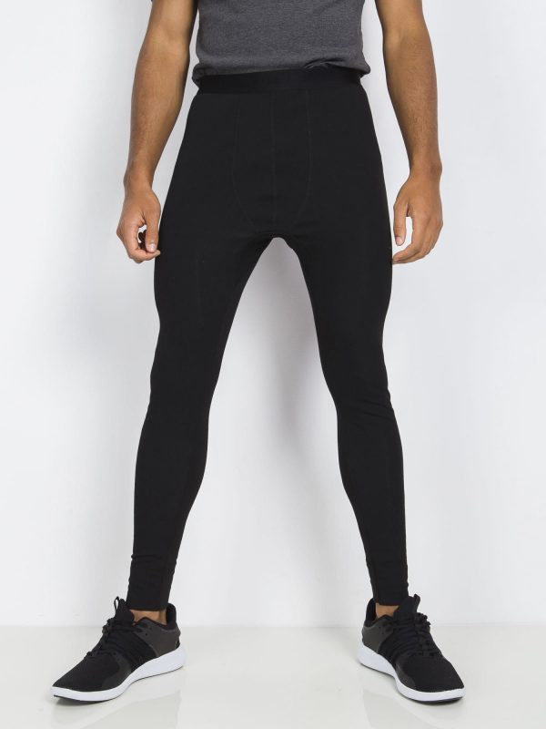 Men's black johns