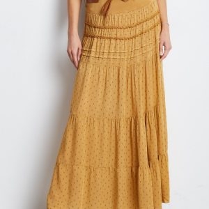 Dark Yellow Skirt Others