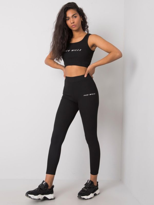 Black Sue FOR FITNESS sports set