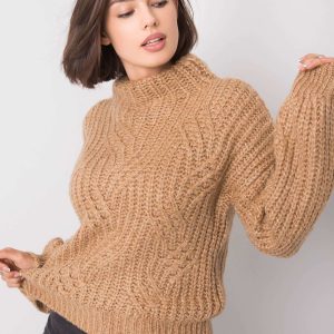 Camel sweater Valerie RUE PARIS