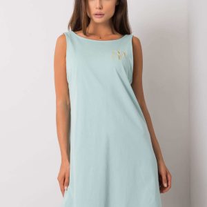 Mint cotton dress Ramya RUE PARIS