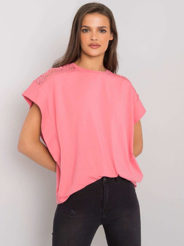 Denise Pink Casual Blouse