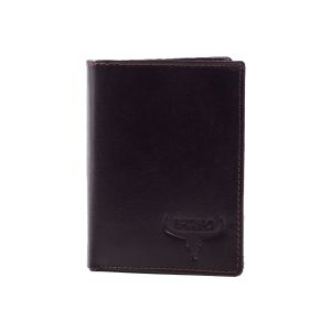 Brown Genuine Leather Men's Wallet