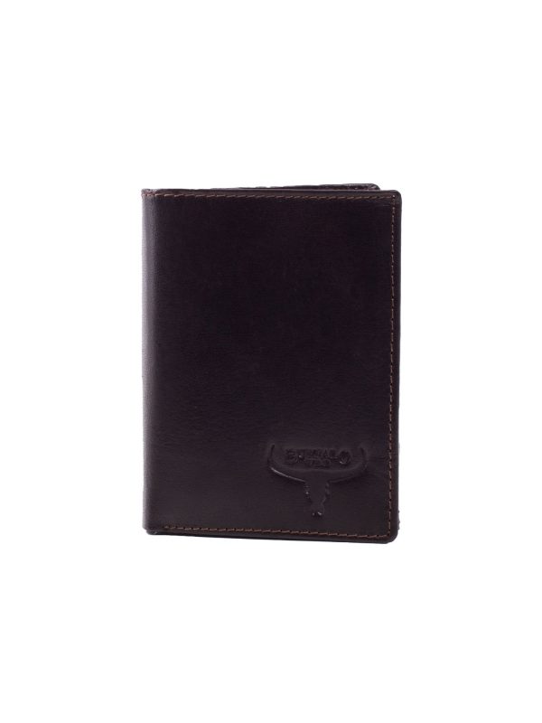 Brown Genuine Leather Men's Wallet