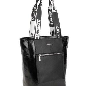 LUIGISANTO Women's Black Bag