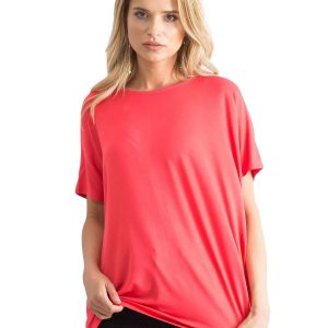 Coral Oversize Blouse