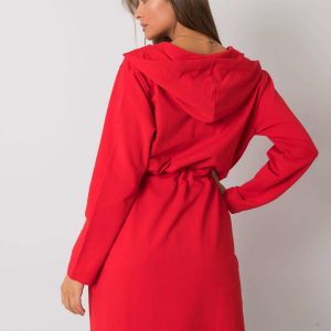 Red Chandana Binding Sweatshirt