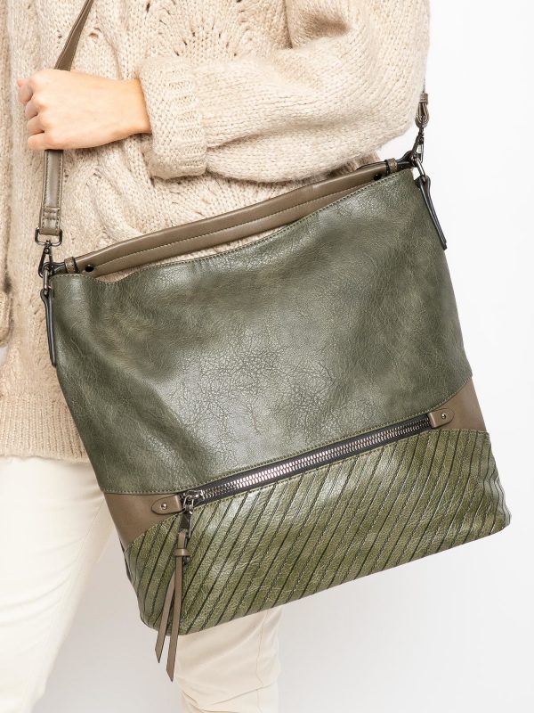 Dark Green Shoulder Bag