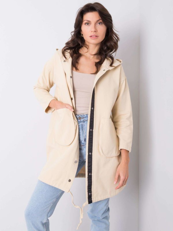 Light beige jacket Amina RUE PARIS