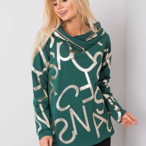 Green sweatshirt Francine