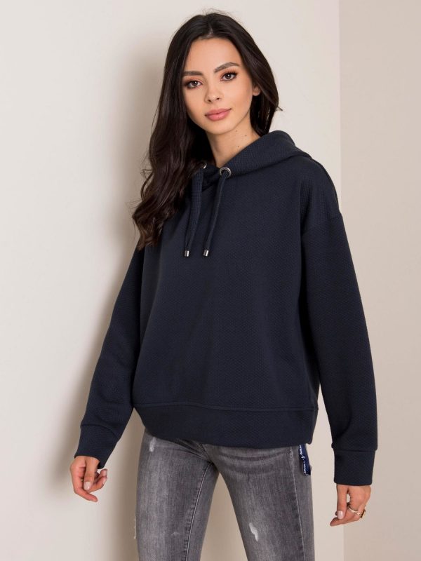 Navy blue sweatshirt Break SUBLEVEL