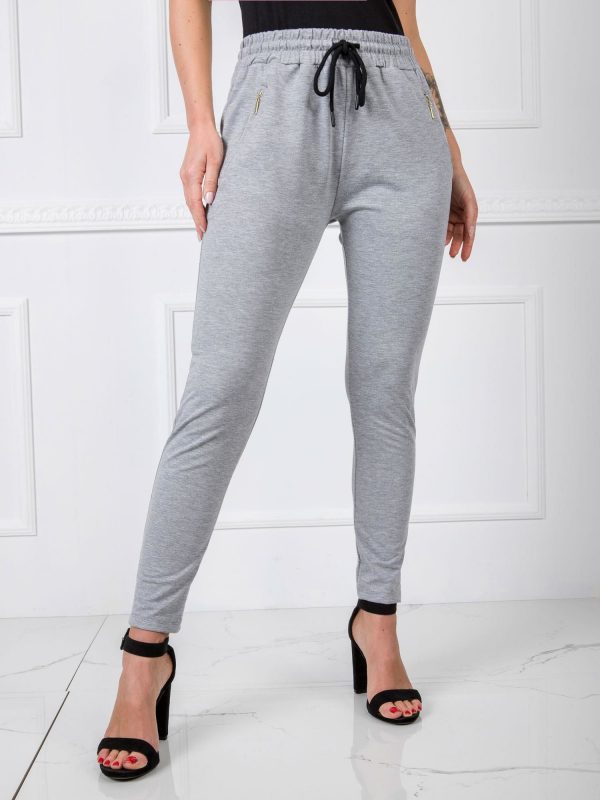 Grey Bunny Pants