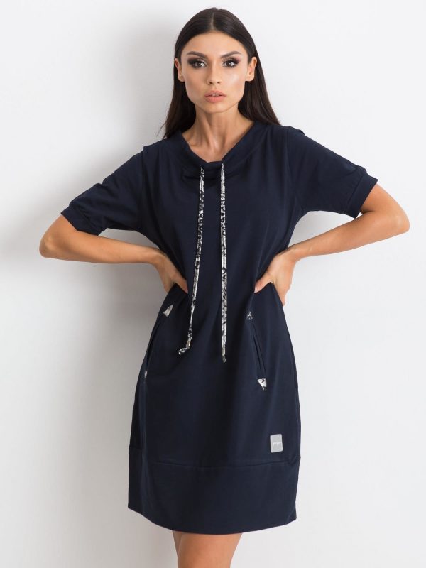 Navy Blue Byword Dress