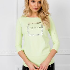 Paris Lime Blouse