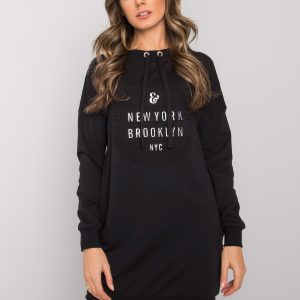 Black sweatshirt dress Senglea RUE PARIS