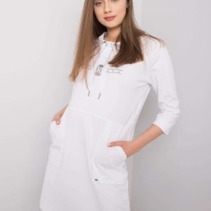 April White Cotton Dress