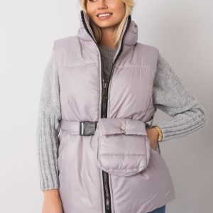 Light Grey Effie Down Vest