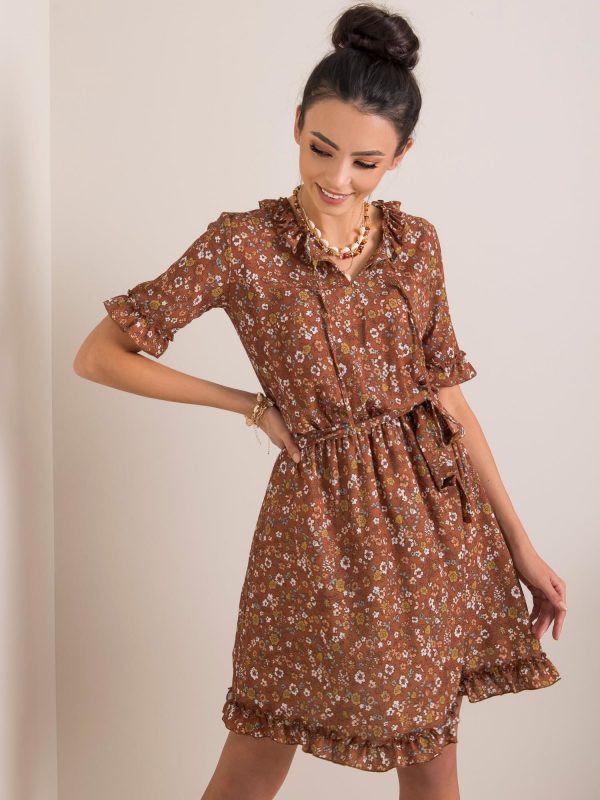 Brown Mirella Dress