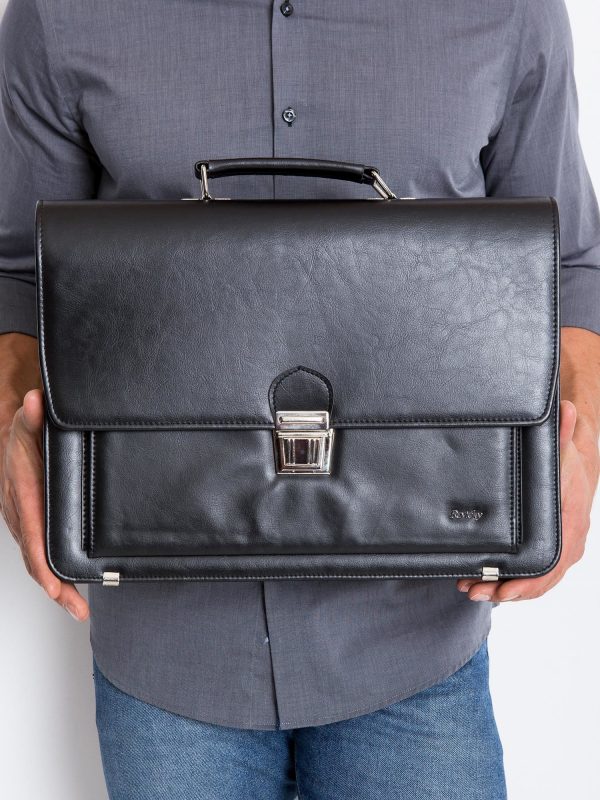 Black Elegant Men's Briefcase