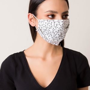 White-Black Protective Mask