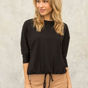 FOR FITNESS Claire black blouse