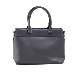 Dark Grey City Bag with Detachable Strap