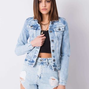 Raquel RUE PARIS light blue denim jacket