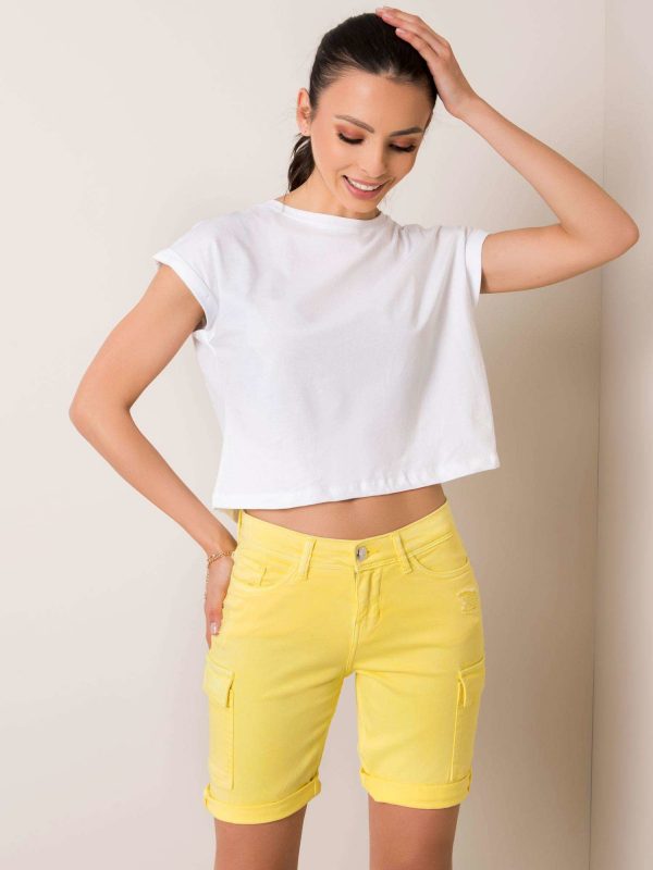 Sunset SUBLEVEL Light Yellow Shorts