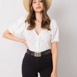 White casual blouse Ysabel RUE PARIS