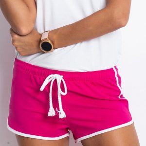 Pink shorts Politeness