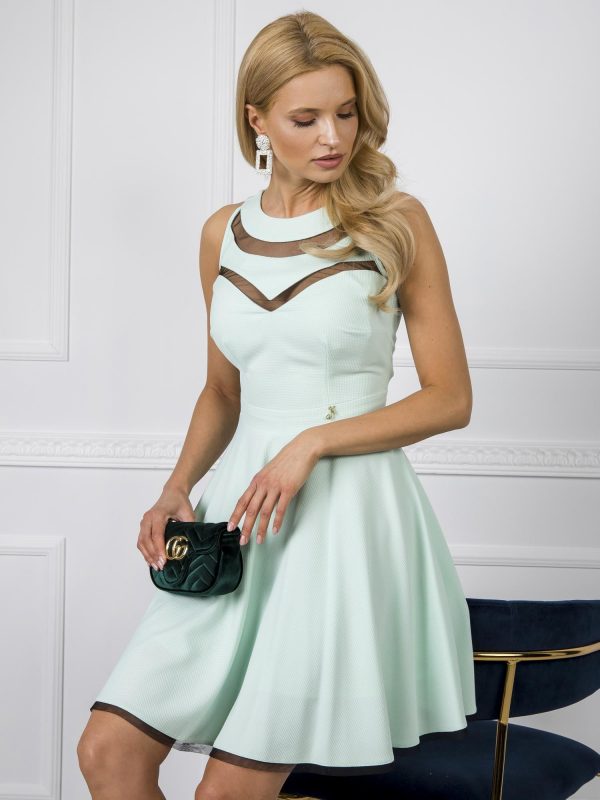 Evelyn's mint dress