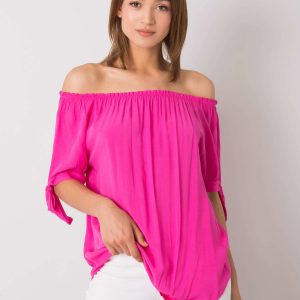 Fuchsia Spanish blouse Luella