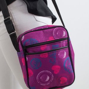 Purple Patterned Purse