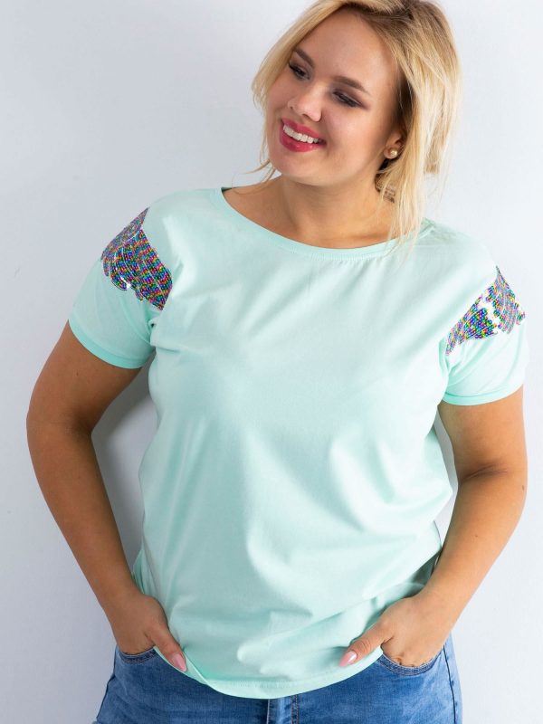 Mint t-shirt Magically PLUS SIZE